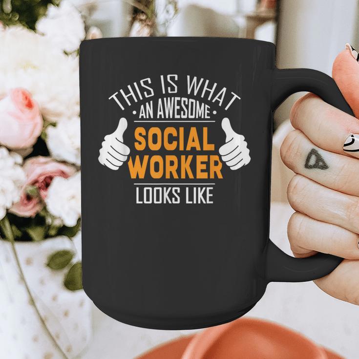 Social Work s Graduation Social Worker Men Graphic Print Coffee Mug