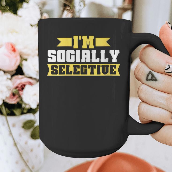 Im Socially Selective Introvert Graphic Print Coffee Mug Im Socially Selective Introvert Graphic Print Coffee Mug