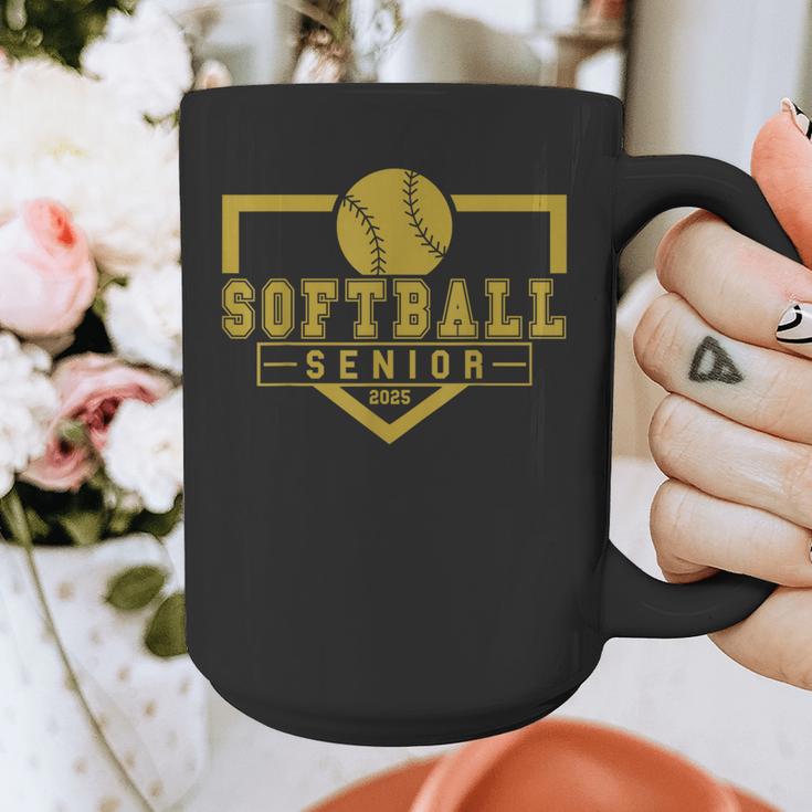 Softball Senior Night Softball Senior 2025 Graduation 20 Graphic Print Coffee Mug