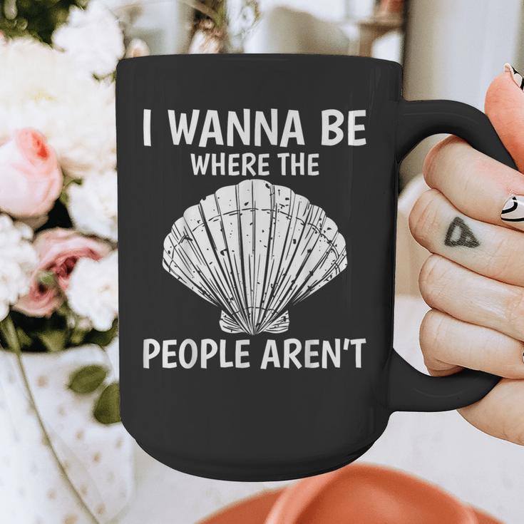 Solitude Introverts I Wanna Be Where The People Aren't Graphic Print Coffee Mug Solitude Introverts I Wanna Be Where The People Aren't Graphic Print Coffee Mug