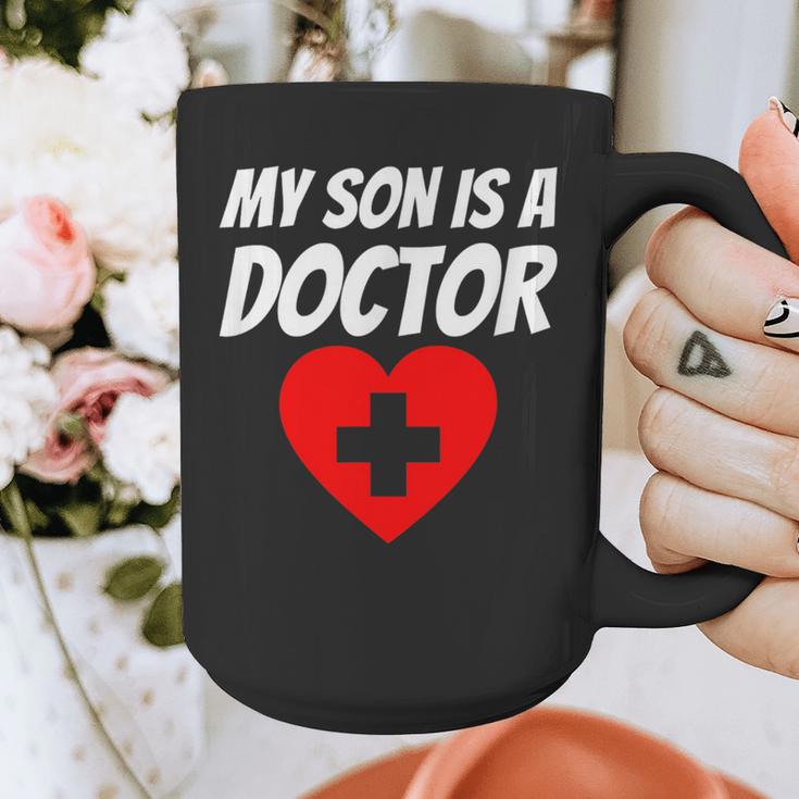 My Son Is A Doctor Shirt Proud Parents Graduation Graphic Print Coffee Mug