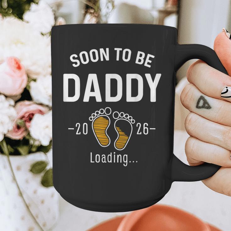 Soon To Be Daddy Est 2026 Loading First Time Dad Graphic Print Coffee Mug Soon To Be Daddy Est 2026 Loading First Time Dad Graphic Print Coffee Mug