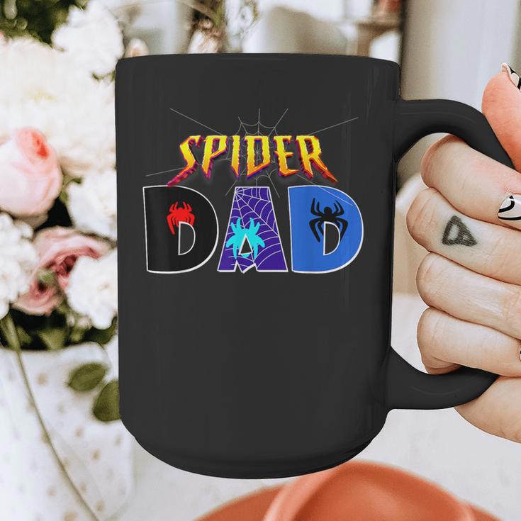 Spider Dad Shirt Birthday Fathers Day Halloween Costumes Pjs Graphic Print Coffee Mug