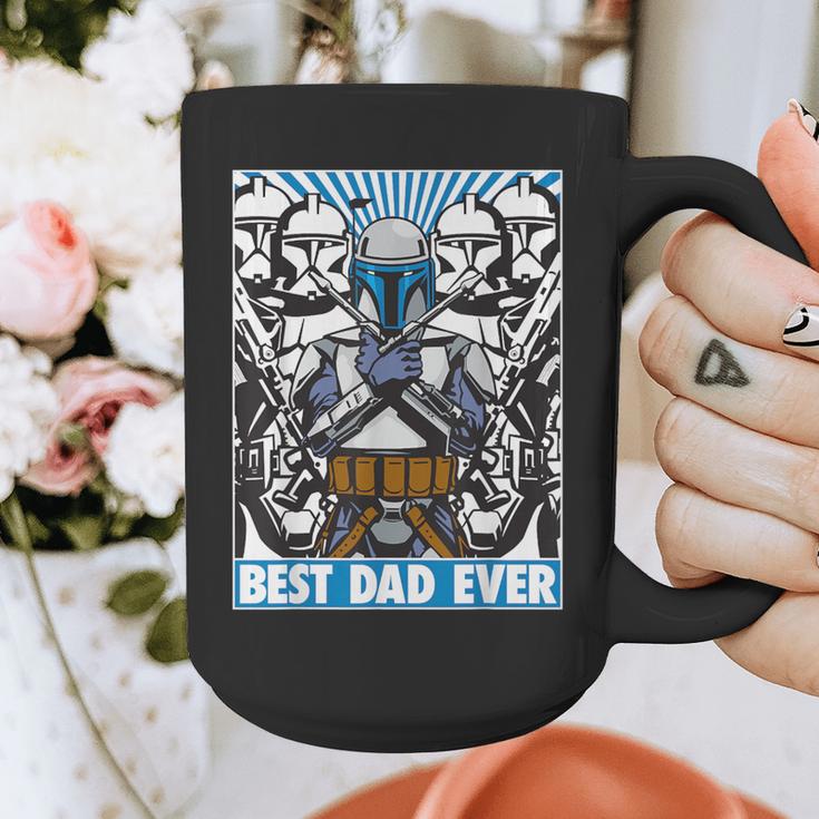 Star Wars Father's Day Jango Fett Best Dad Ever Graphic Print Coffee Mug