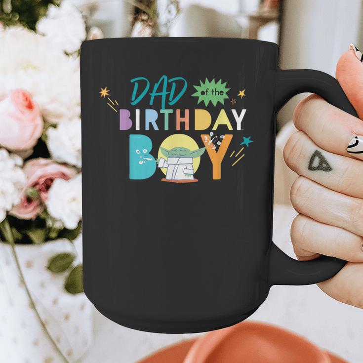 Star Wars Grogu Mandalorian Toon Dad Of The Birthday Boy Graphic Print Coffee Mug