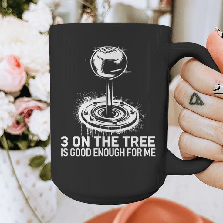 Stick Shift Nostalgia Column Shift Line Graphic Print Coffee Mug
