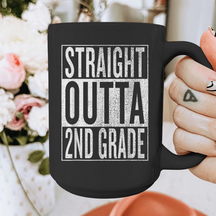 Straight Outta 2nd Grade Great Graduation Shirt Graphic Print Coffee Mug