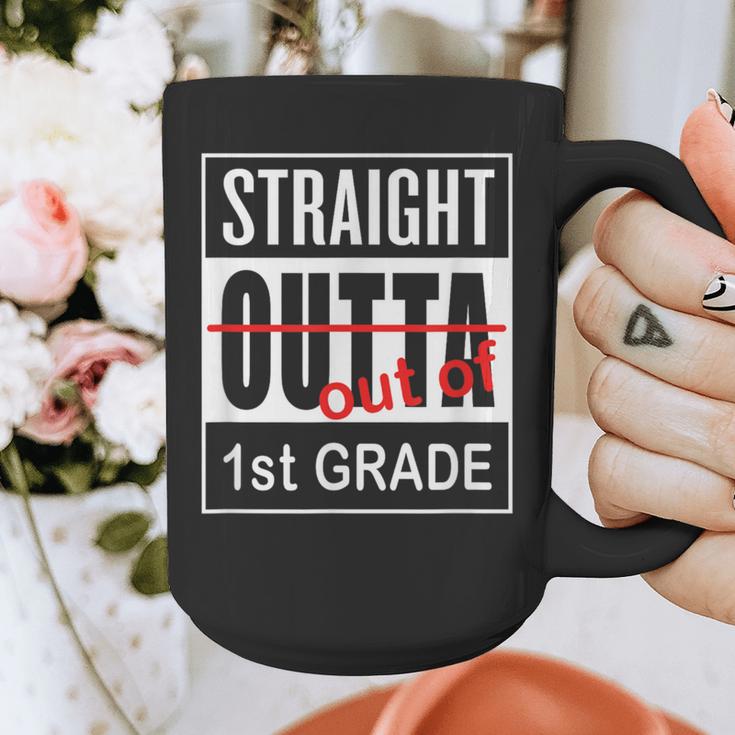 Straight Outta First Grade Graduation 1st GradeShirt Graphic Print Coffee Mug