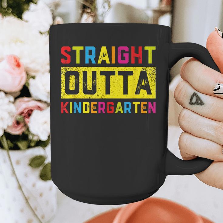 Straight Outta Kindergarten TShirt Graduation Kid Graphic Print Coffee Mug