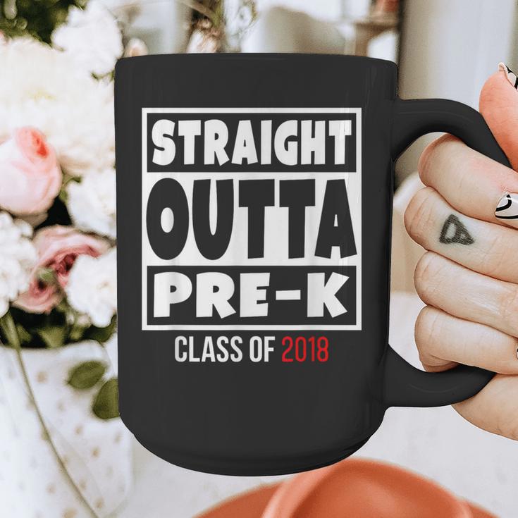 Straight Outta Pre-K Class Of 2018 Shirt Graduation Graphic Print Coffee Mug