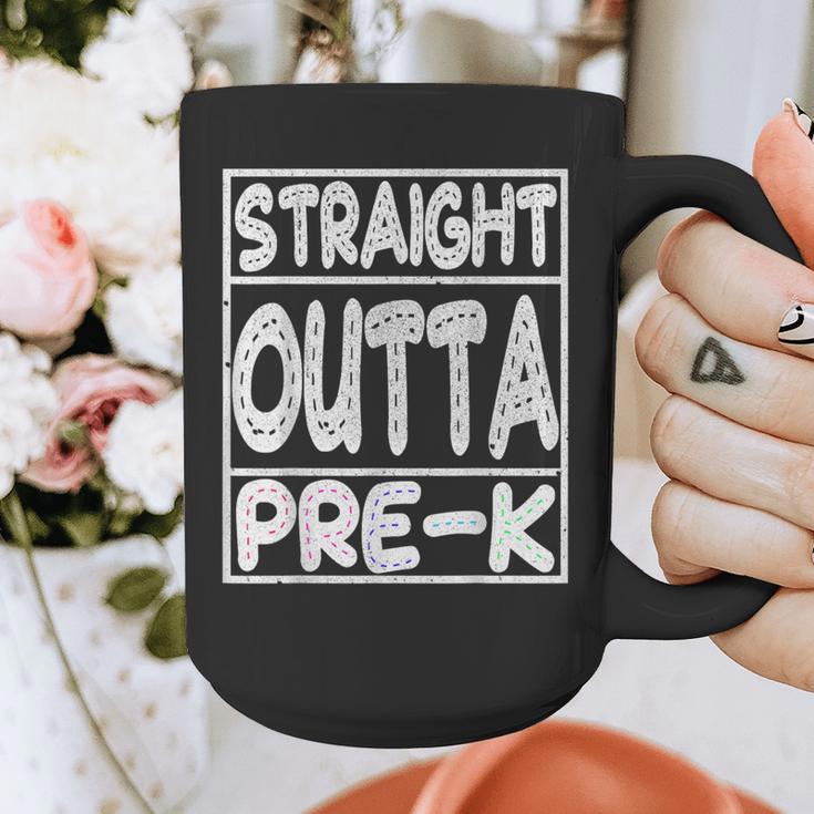 Straight Outta Pre-K Shirt Great Graduation Preschools Graphic Print Coffee Mug