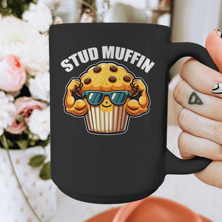 Stud Muffin Muffin Lover Dad Boyfriend Men Boys Graphic Print Coffee Mug