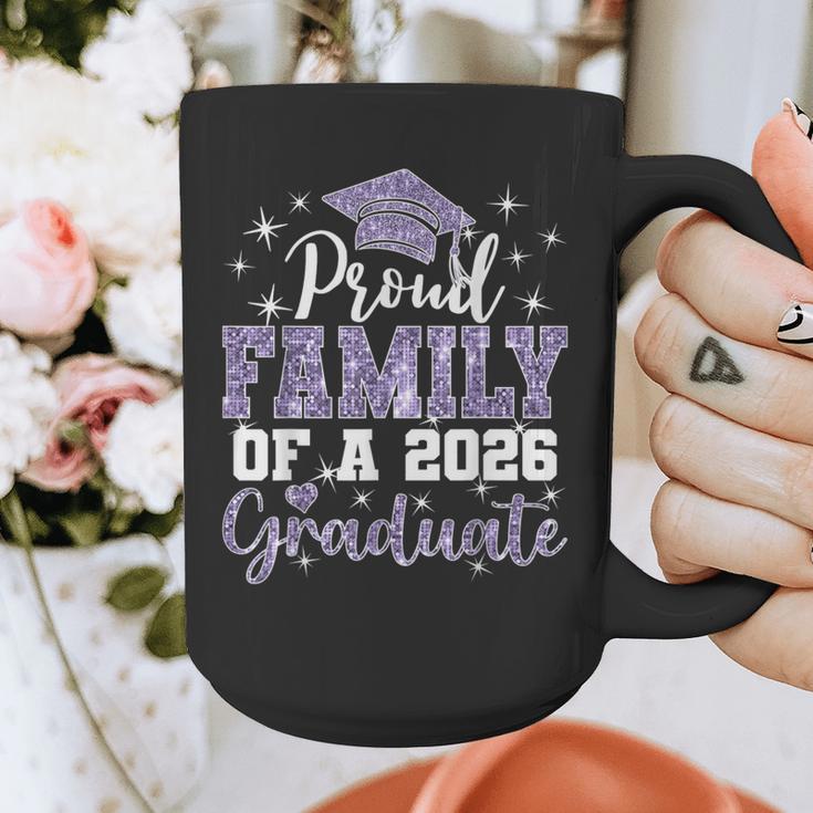 Super Proud Family Of 2026 Graduate Senior Graduation Family Graphic Print Coffee Mug
