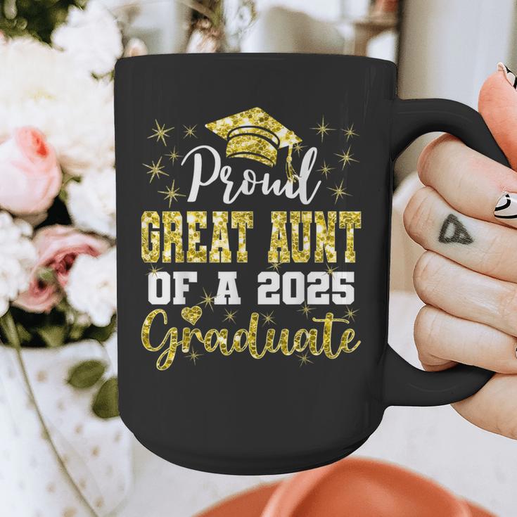 Super Proud Great Aunt Of 2025 Graduate Graduation Family Graphic Print Coffee Mug