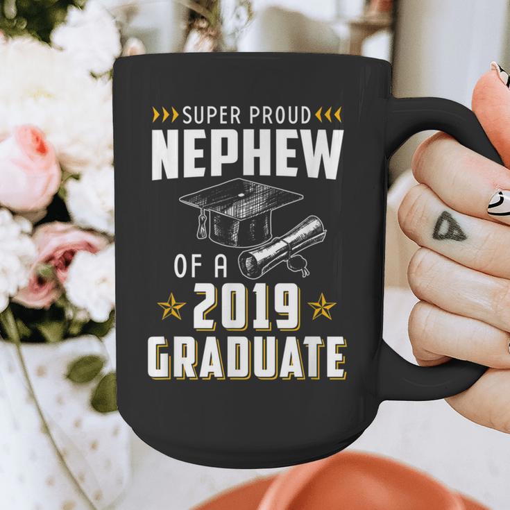 Super Proud Nephew Of A 2019 Graduate Shirt Graduation Graphic Print Coffee Mug