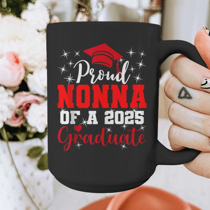 Super Proud Nonna Of 2025 Graduate Senior Graduation Family Graphic Print Coffee Mug
