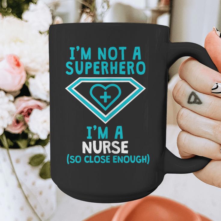 Superhero RN Nurse Shirt Graduation Graphic Print Coffee Mug