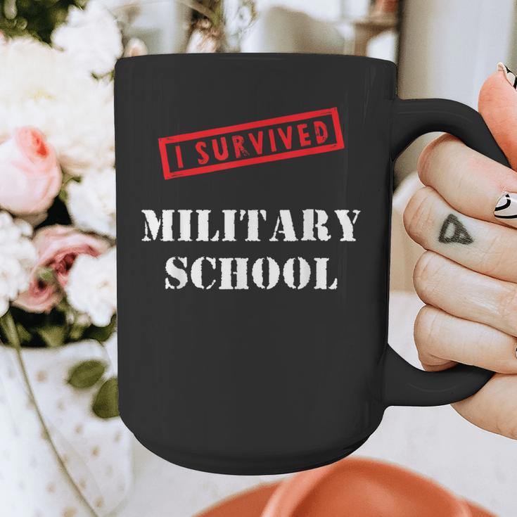 I Survived Military School Graduation Straight Outta Graphic Print Coffee Mug
