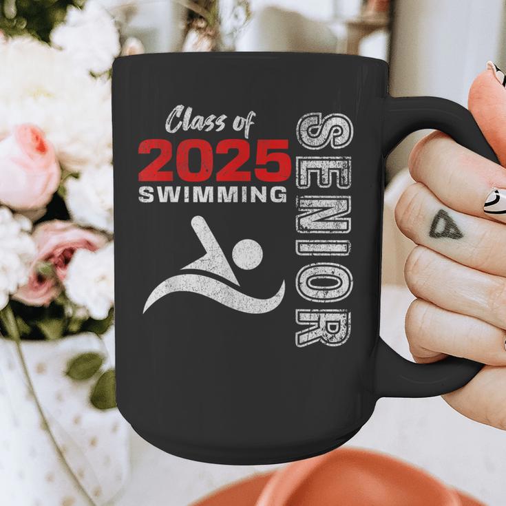 Swimming Team Senior Class Of 2025 Graduation 2025 Graphic Print Coffee Mug
