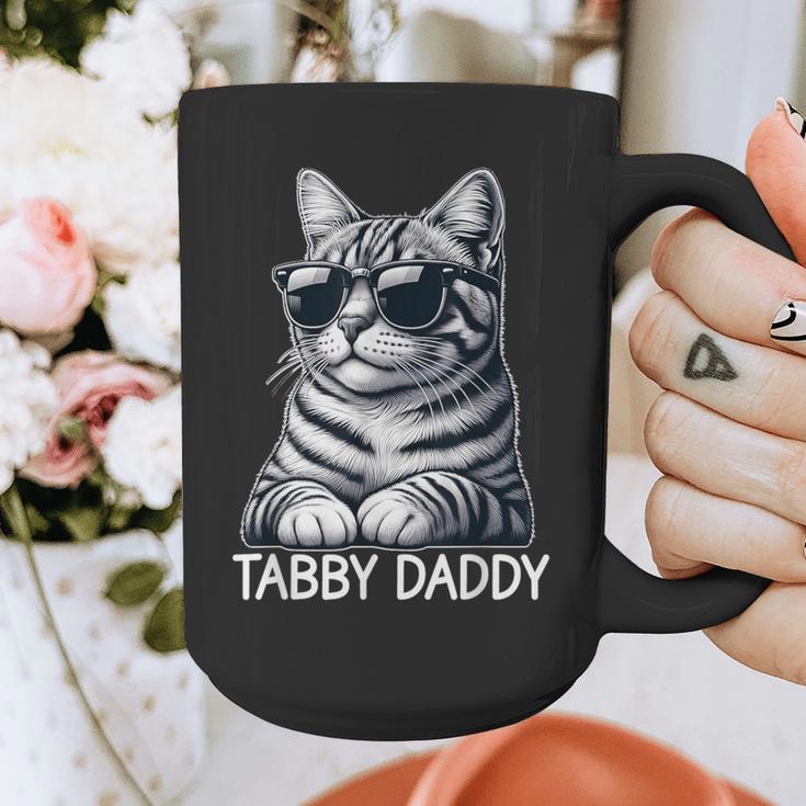 Tabby Daddy Cat Dad Graphic Grey Tabby Cat Lover Graphic Print Coffee Mug Tabby Daddy Cat Dad Graphic Grey Tabby Cat Lover Graphic Print Coffee Mug
