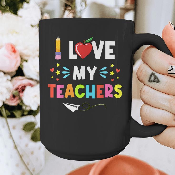 Teens Graduation I Heart My Teacher I Love My Teachers Graphic Print Coffee Mug