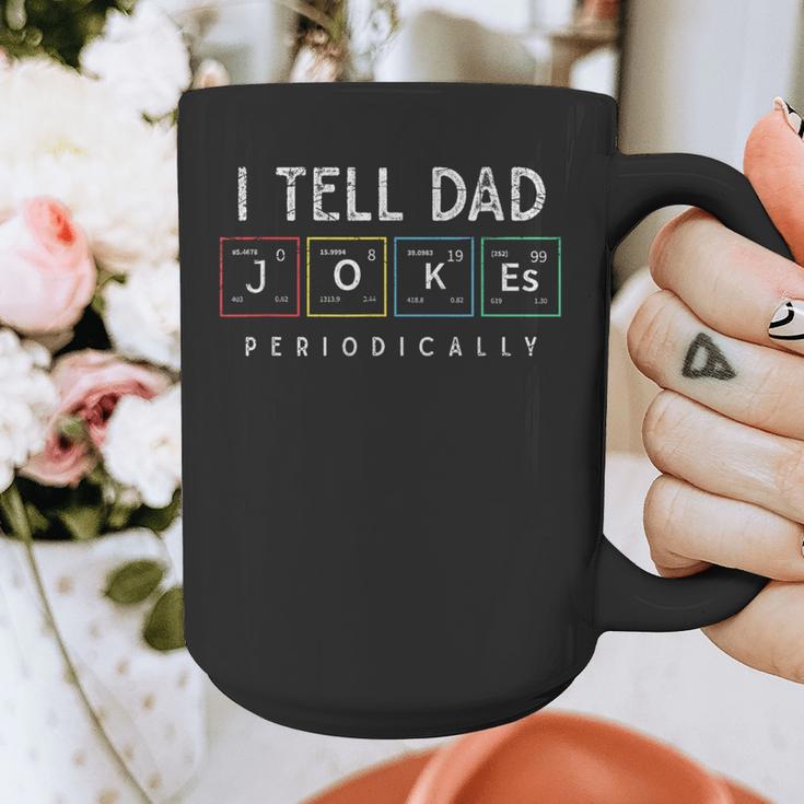 I Tell Dad Jokes Periodically Punny Fathers Day Dad Jokes Graphic Print Coffee Mug