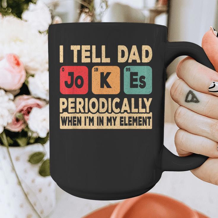 I Tell Dad Jokes Periodically Retro Papa Fathers Day Men Graphic Print Coffee Mug I Tell Dad Jokes Periodically Retro Papa Fathers Day Men Graphic Print Coffee Mug