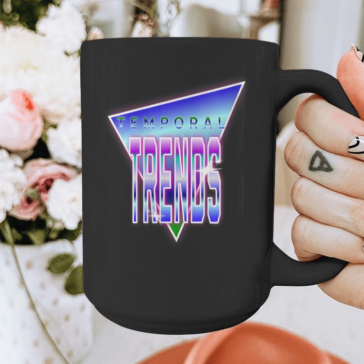 Temporal Trends Vaporwave Style Retro Nostalgia Look Graphic Print Coffee Mug Temporal Trends Vaporwave Style Retro Nostalgia Look Graphic Print Coffee Mug