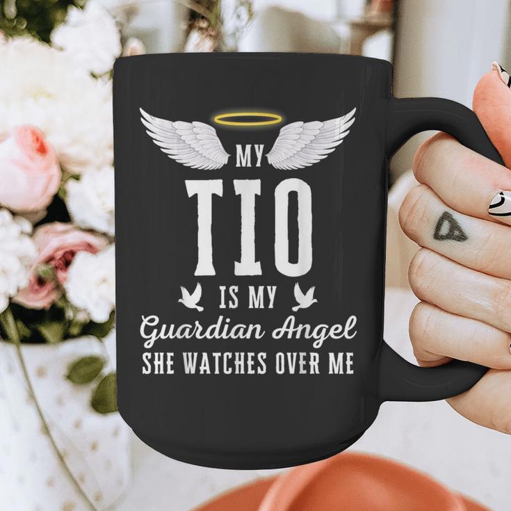 My Tio Is My Guardian Angel In Loving Memorial Memory Tee Graphic Print Coffee Mug My Tio Is My Guardian Angel In Loving Memorial Memory Tee Graphic Print Coffee Mug