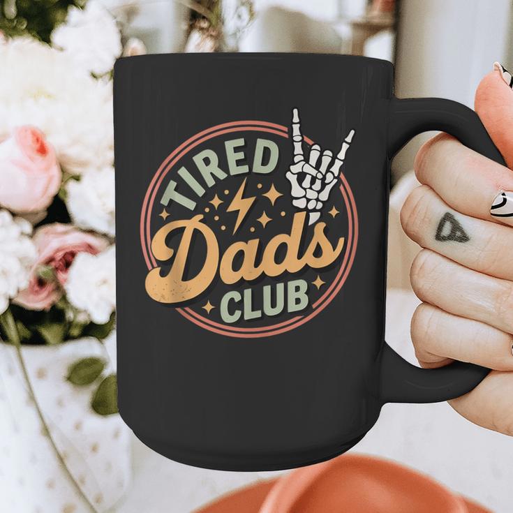 Tired Dads Club Graphic Print Coffee Mug
