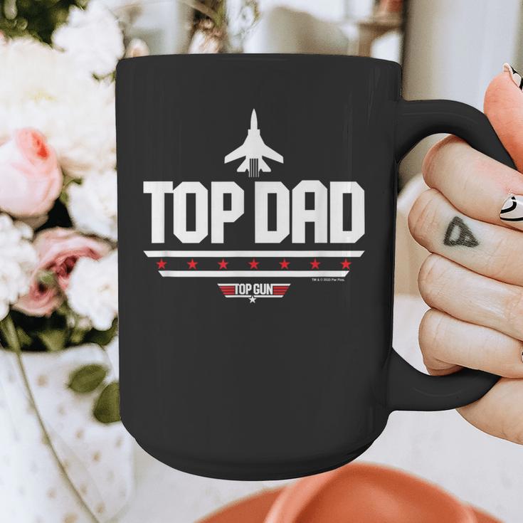 Top Gun Father's Day Top Dad Graphic Print Coffee Mug