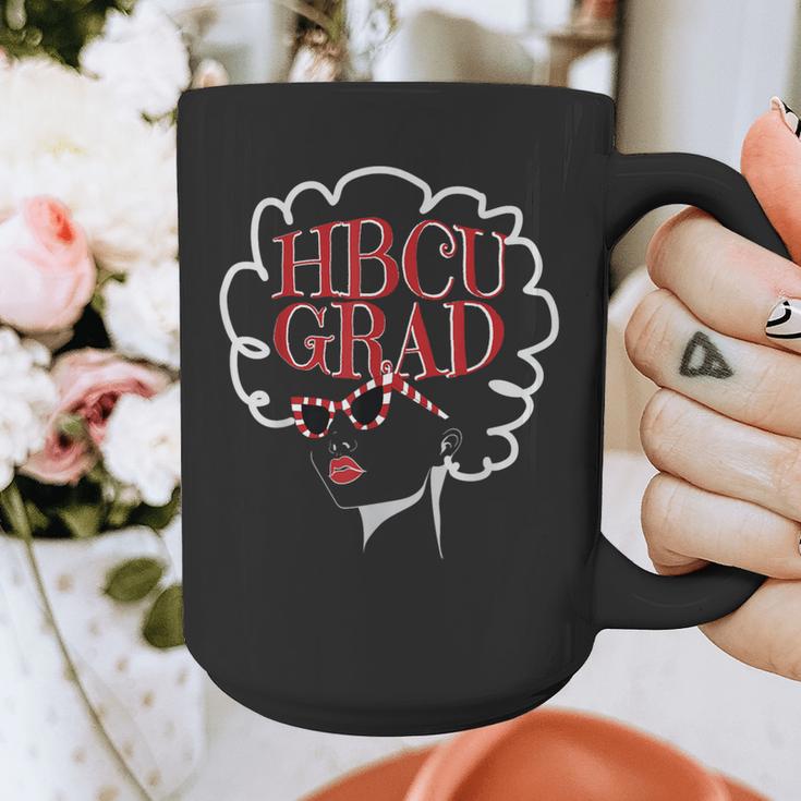 Historical College Graduation HBCU Grad Black Queen Graphic Print Coffee Mug