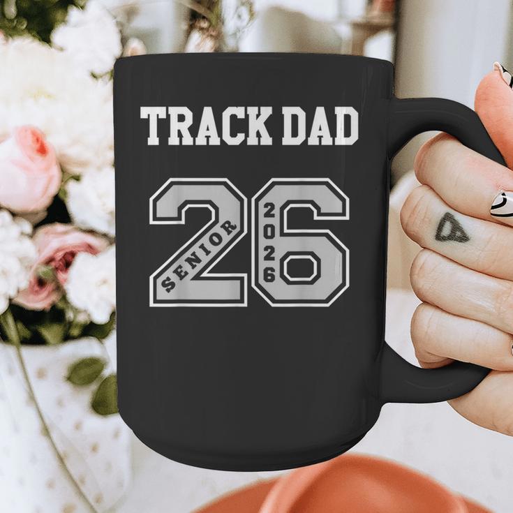 TRACK DAD 2026 SENIOR TRACK DAD SENIOR CLASS 26 Graphic Print Coffee Mug