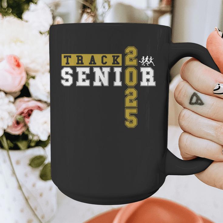 Track Senior Night Track Senior 2025 Graduation 14 Graphic Print Coffee Mug