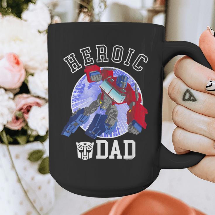 Transformers Father's Day Optimus Prime Heroic Dad Vintage Graphic Print Coffee Mug Transformers Father's Day Optimus Prime Heroic Dad Vintage Graphic Print Coffee Mug