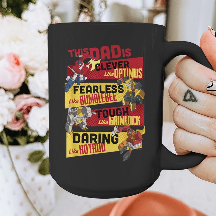 Transformers Father's Day Vintage Autobots Line Up Dad Is Graphic Print Coffee Mug