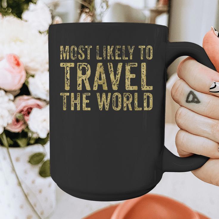 Travel Themed Graduation Tshirt Graphic Print Coffee Mug