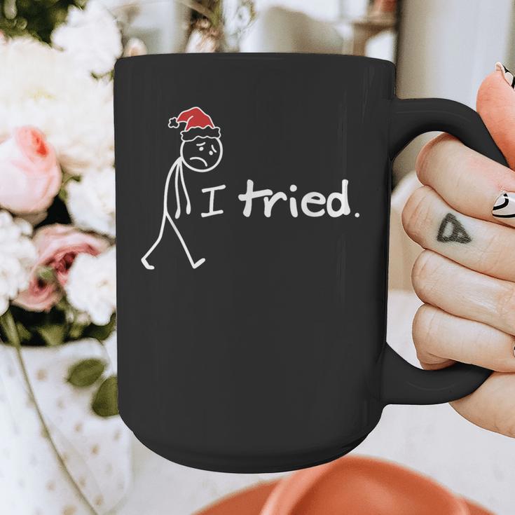 I Tried Christmas Introvert Graphic Print Coffee Mug I Tried Christmas Introvert Graphic Print Coffee Mug