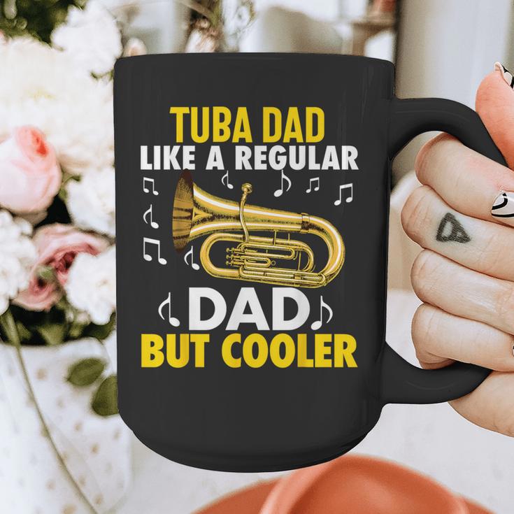Tuba Player Men Dad Grandpa Marching Band Brass Tubist Graphic Print Coffee Mug