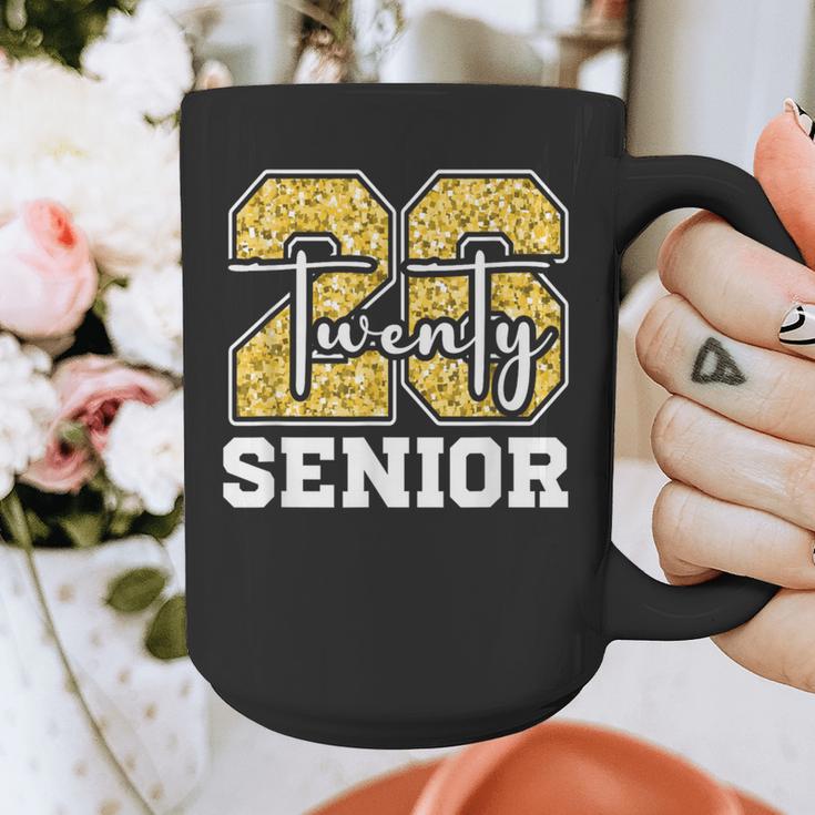 Twenty 2026 Class Of 26 Seniors Back To School Graduation Graphic Print Coffee Mug