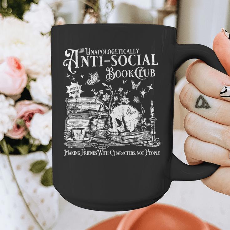 Unapologetically Anti Social Book Club Introvert Reader Graphic Print Coffee Mug Unapologetically Anti Social Book Club Introvert Reader Graphic Print Coffee Mug