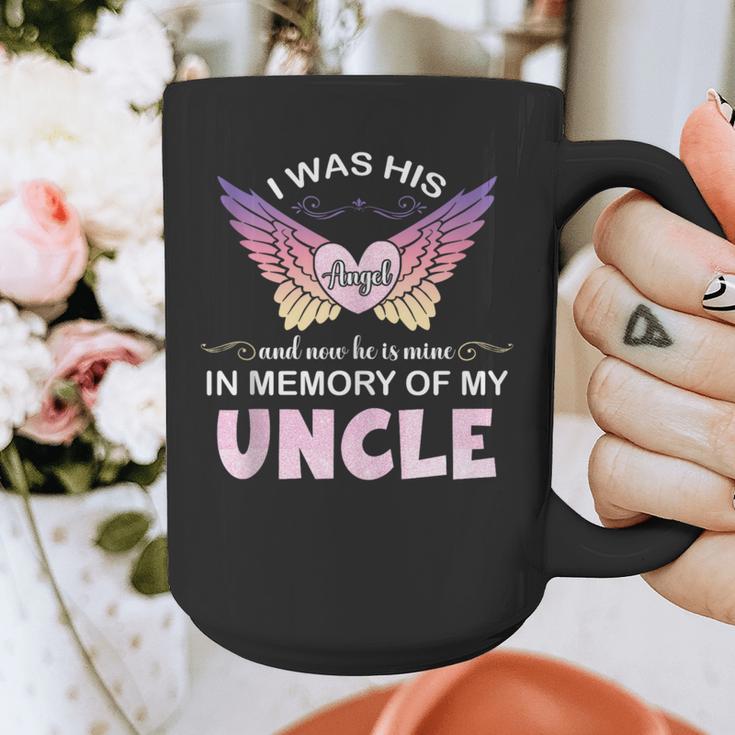 Uncle Angel In My Memory Cute Family Remembrance Match Graphic Print Coffee Mug