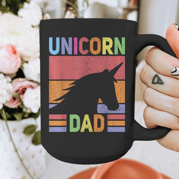 Unicorn Birthday Outfit Dad Unicorn Costume Bday Dad Unicorn Graphic Print Coffee Mug