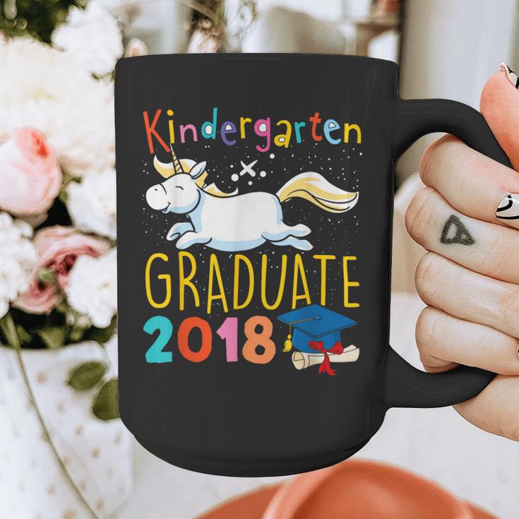 Unicorn Kindergarten Graduation Shirt Girls Graphic Print Coffee Mug