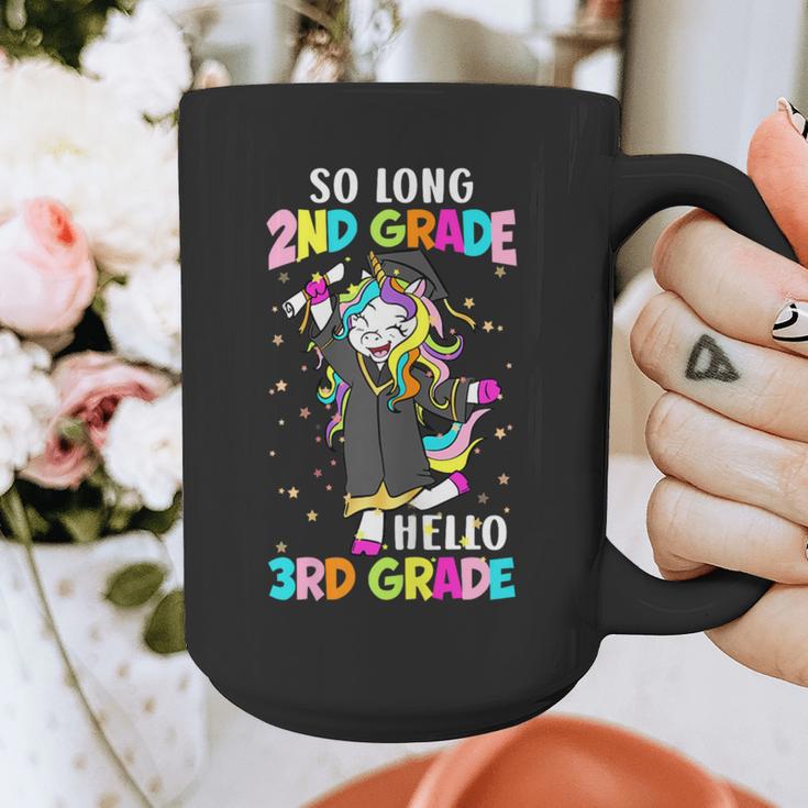 Unicorn So Long 2nd Grade Hello 3rd Grade Graduation Graphic Print Coffee Mug