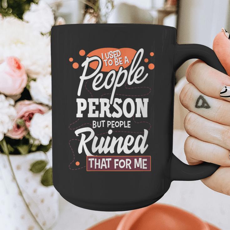 I Used To Be a People Person Antisocial Introvert Graphic Print Coffee Mug I Used To Be a People Person Antisocial Introvert Graphic Print Coffee Mug