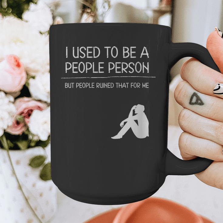 I Used To Be A People Person Introvert Graphic Print Coffee Mug I Used To Be A People Person Introvert Graphic Print Coffee Mug