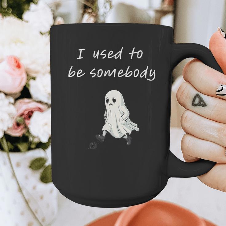 I Used To Be Somebody Nostalgia Halloween Spooky Season Graphic Print Coffee Mug