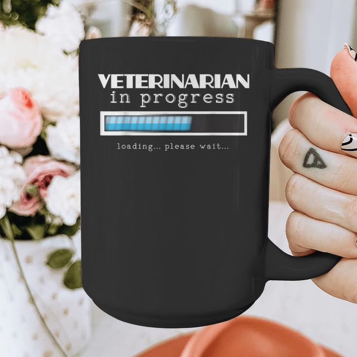 Veterinarian Progress Vet Graduation DVM Graphic Print Coffee Mug