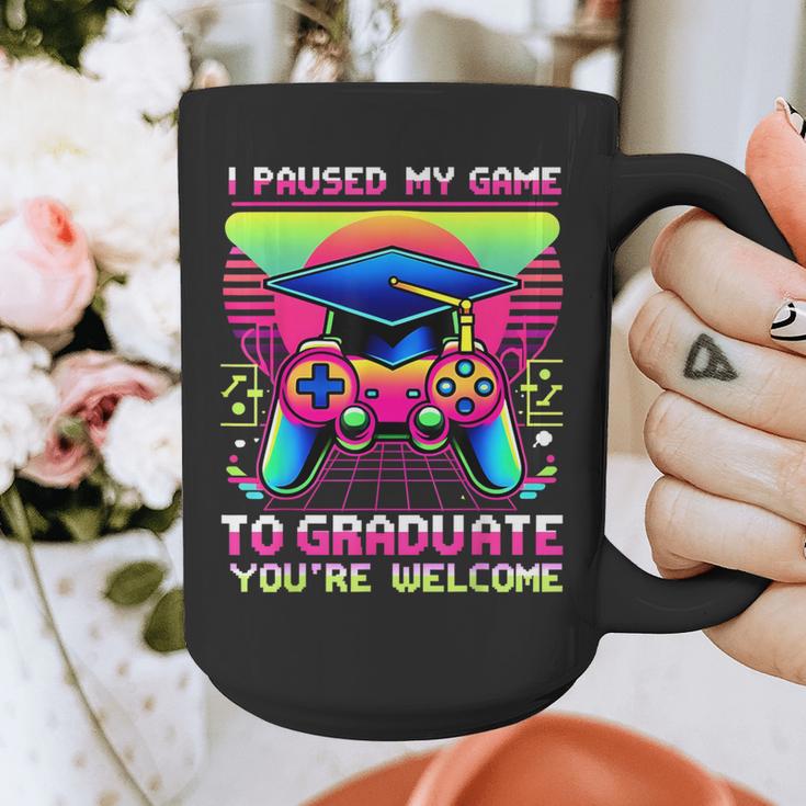 Video Gamer Graduate Graduation Grad Gaming Graphic Print Coffee Mug